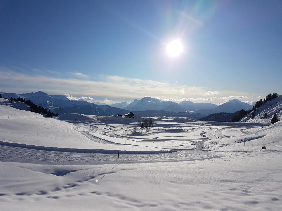 Le Duplex Septimontain Apartment Samoens Bagian luar foto